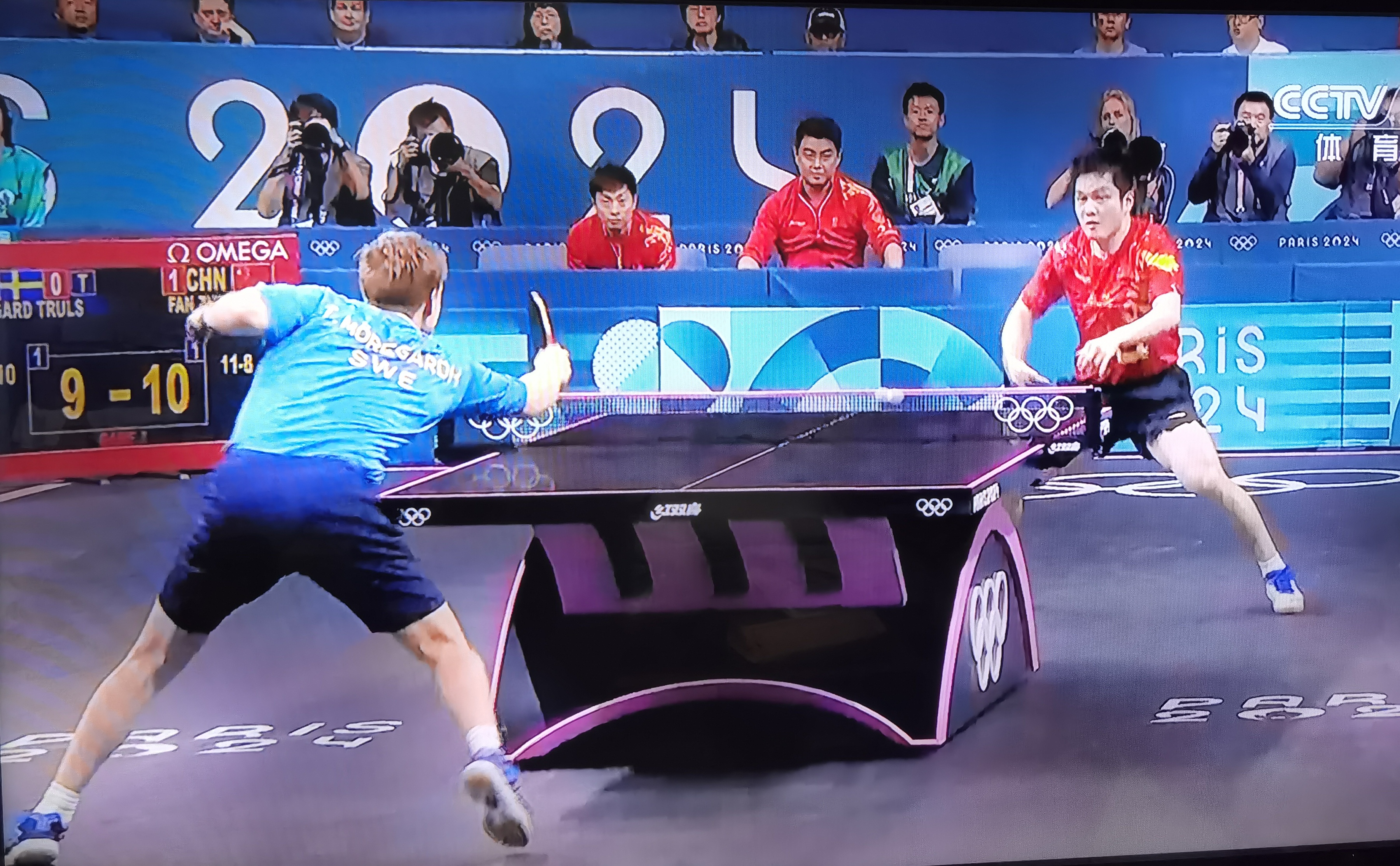 瑞典队逆转中国队,樊振东带队取胜 瑞典队逆转中国队,樊振东带队取胜