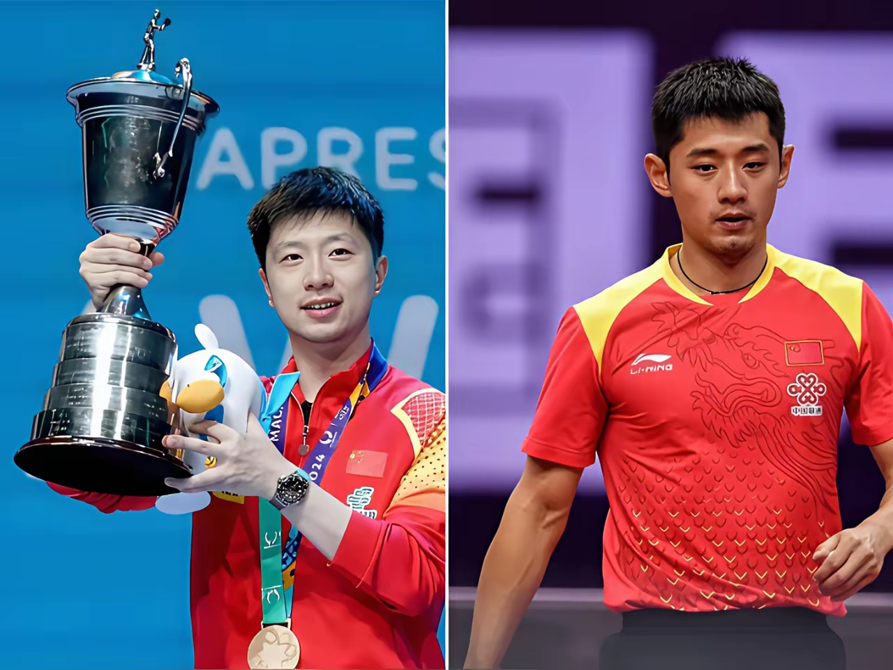 中国队碾压奥地利队,张继科惊艳四座 中国队碾压奥地利队,张继科惊艳四座