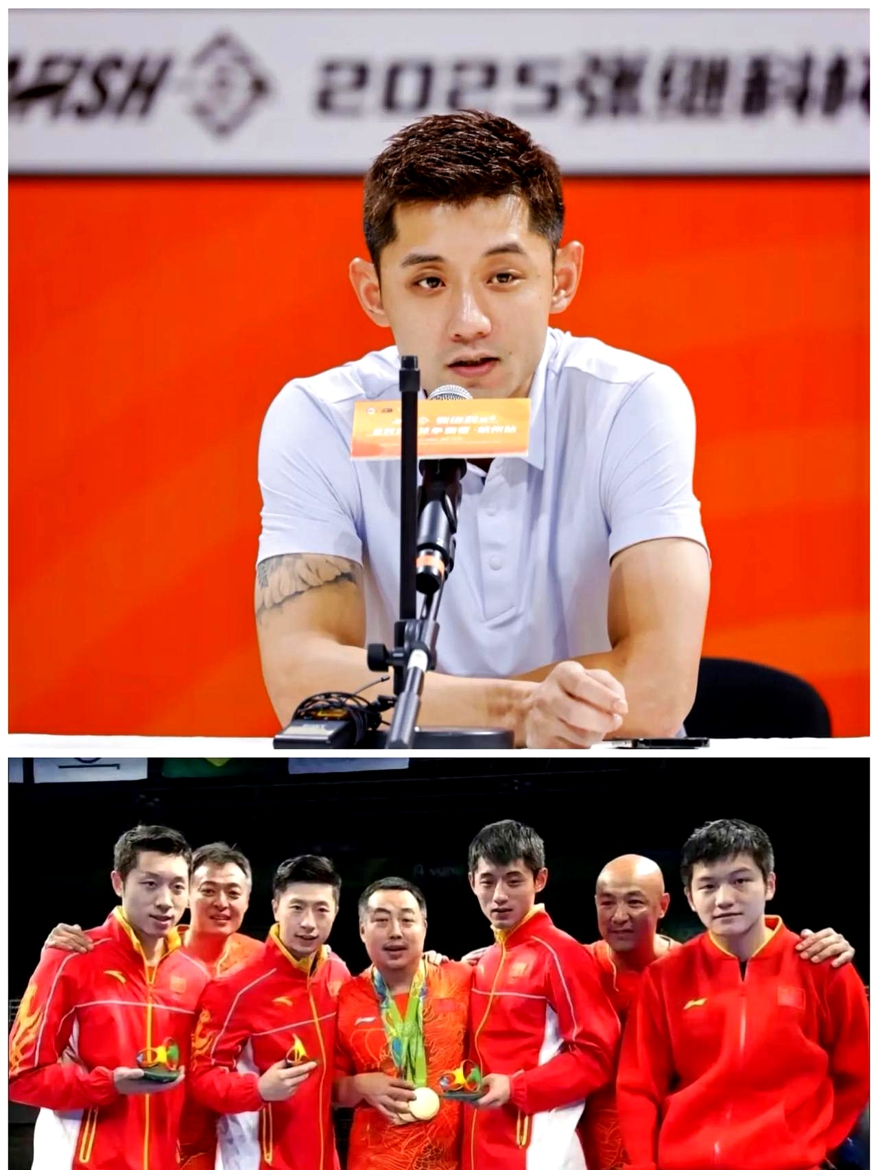 中国队力克日本队，张继科扛起全队